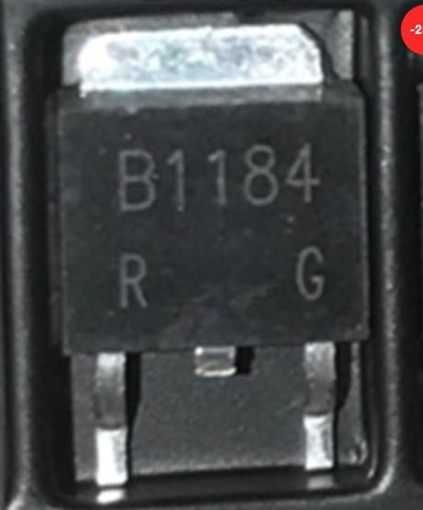 2SB 1184 TO-252 TRANSISTOR - Image 1