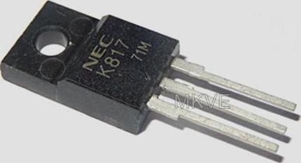 2SK 817 TO-220F MOSFET TRANSISTOR - Image 1