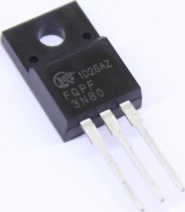 3N80F TO-220F MOSFET TRANSISTOR - Image 1