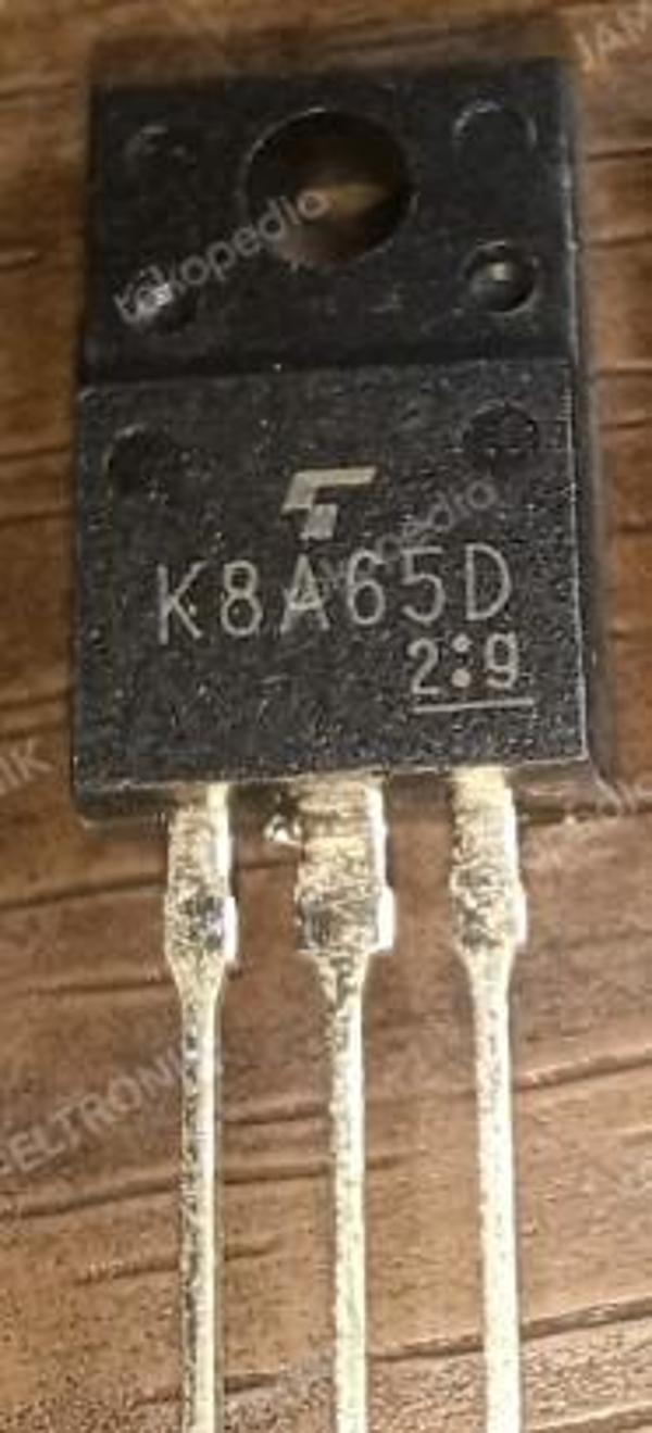 8A65D TO-220F MOSFET TRANSISTOR - Image 1