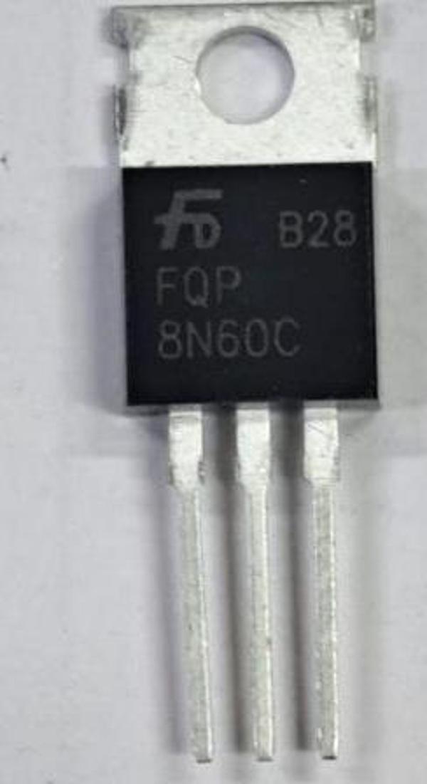 8N60C TO-220  MOSFET TRANSISTOR (METAL) - Image 1