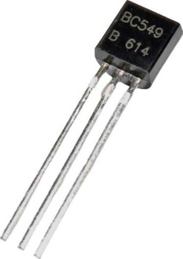 BC 549 TO-92 TRANSISTOR - Image 1