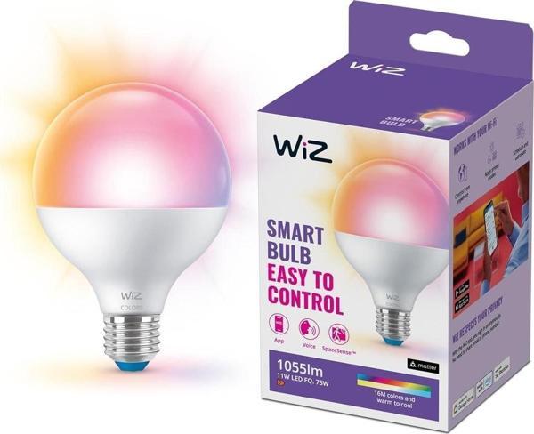 Wiz 75W Renkli Ambiyans E27 Akıllı Ampul (G95) - Image 1