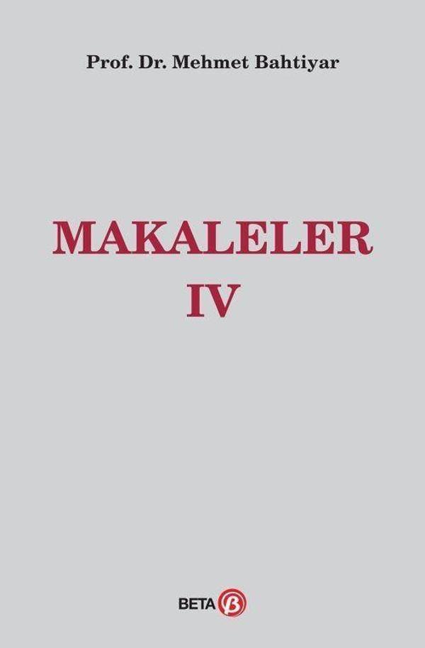 Beta Yayınları Makaleler IV - Beta Yayınları - Image 1