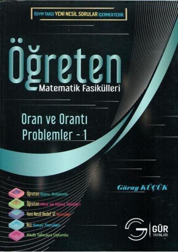 Öğreten Matematik Fasikülleri - Oran Orantı Problemler-1 / Konu Anlatımlı - Gür Yayınları - Image 1