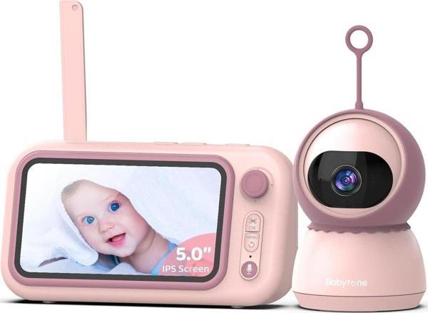 Babytone Kameralı ve Sesli, Döngü Kayıt ve Video Bebek Monitörü - Image 1