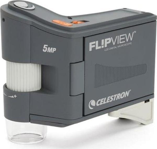 Celestron 44314 FlipView El Tipi LCD Mikroskop (Gri) - Image 1