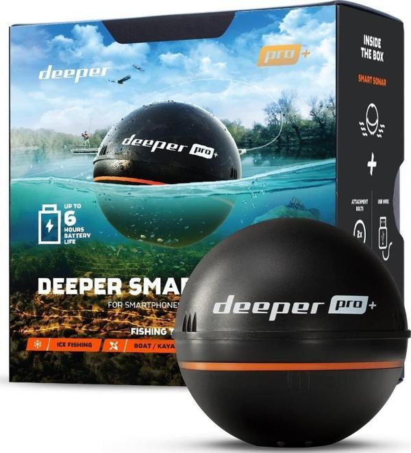 Deeper PRO+ Akıllı Sonar Yayınlanabilir ve Taşınabilir WiFi Balık Bulucu - Image 1