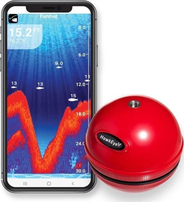 Hawkeye FishPod 5X Bluetooth Balık Bulucu - Image 1