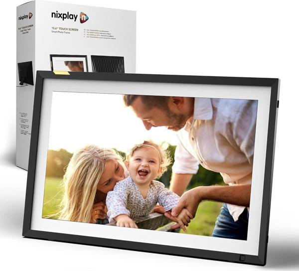 Nixplay 15.6 Inc WiFi Özellikli Dijital Dokunmatik Ekran Resim Çerçevesi - Image 1