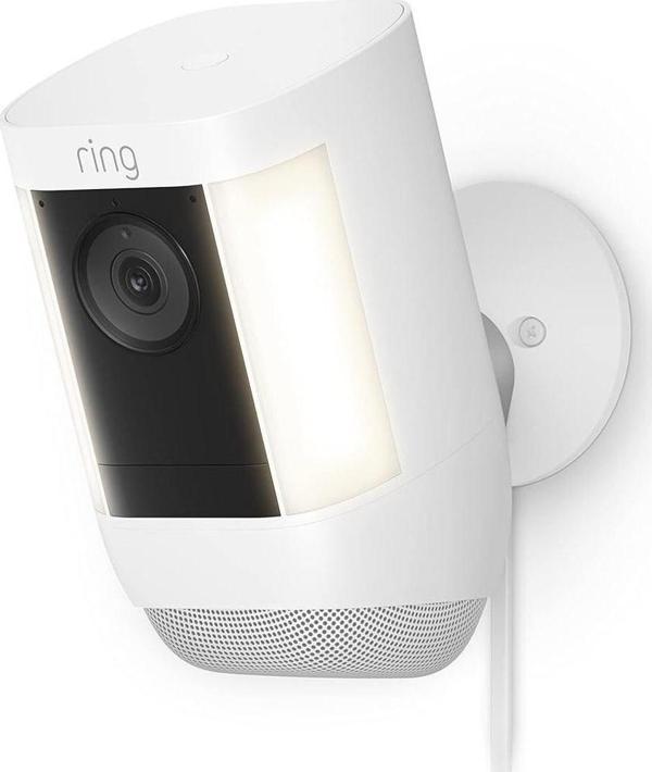 Ring Spotlight Cam Pro, Kablolu - 3D Hareket Algılama, İki Yönlü Konuşma - Image 1