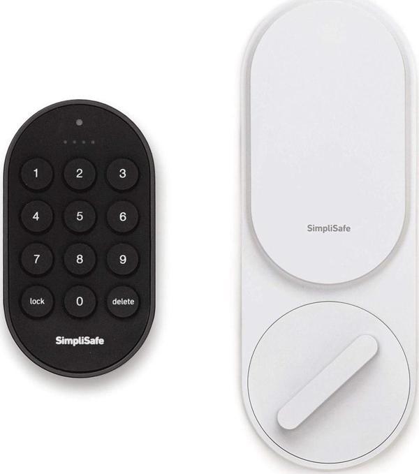 SimpliSafe Akıllı Kilit (Beyaz) Ev Güvenlik Sistemi - Image 1