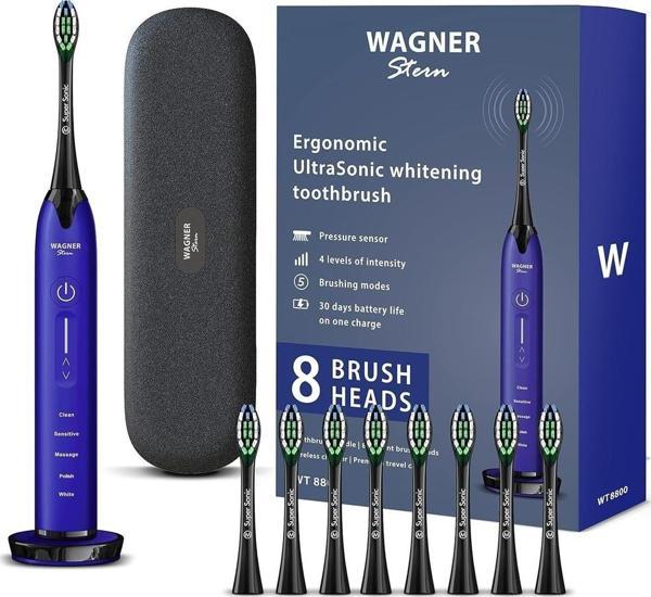 Wagner Stern Basınç Sensörlü Ultrasonik Beyazlatıcı Diş Fırçası - Mor - Image 1