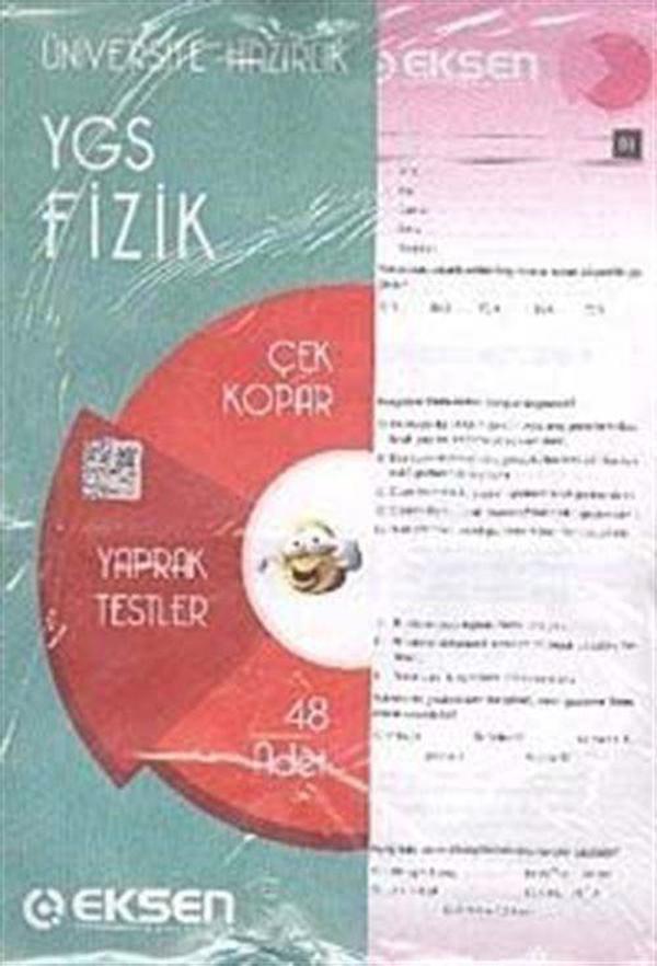YGS Fizik Yaprak Testler - Eksen Yayınları - Image 1