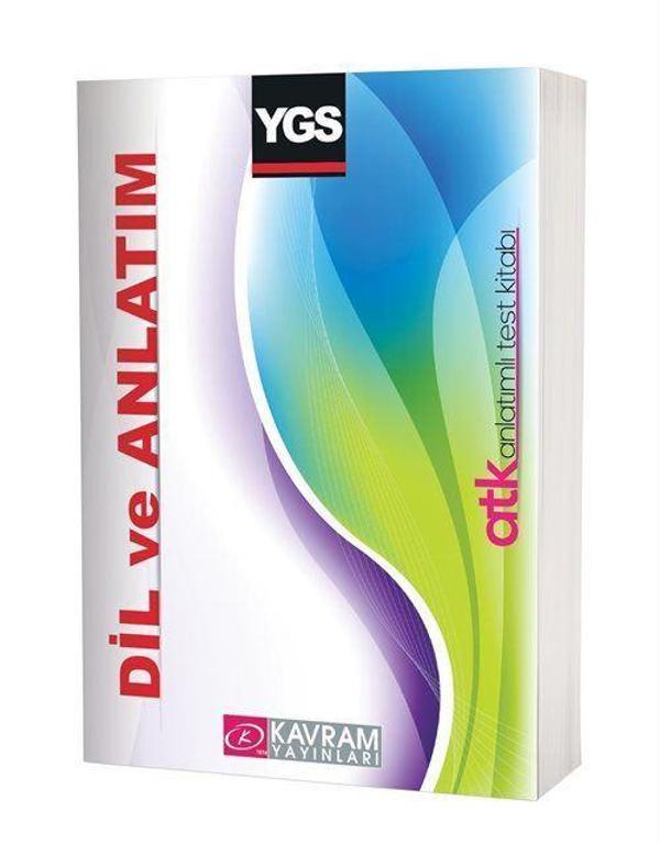 YGS Dil ve Anlatım Anlatımlı Test Kitabı - Kavram Yayınları - Image 1