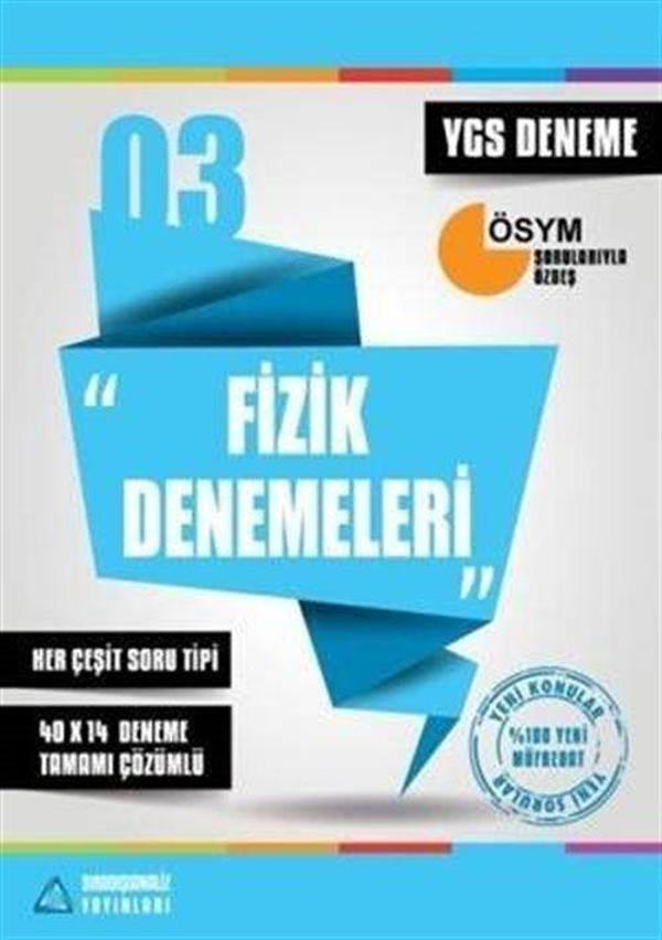 YGS Fizik Denemeleri (40x14) Tamamı Çözümlü - Sıradışı Analiz Yayınları - Image 1
