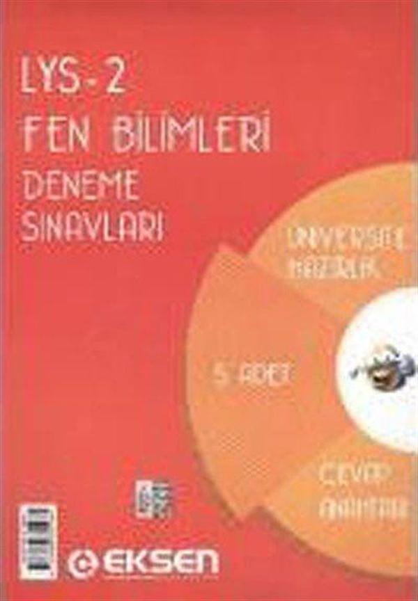 LYS-2 Fen Bilimleri Deneme Sınavları - Eksen Yayınları - Image 1