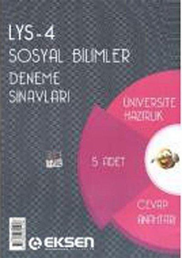 LYS-4 Sosyal Bilimler Deneme Sınavları - Eksen Yayınları - Image 1