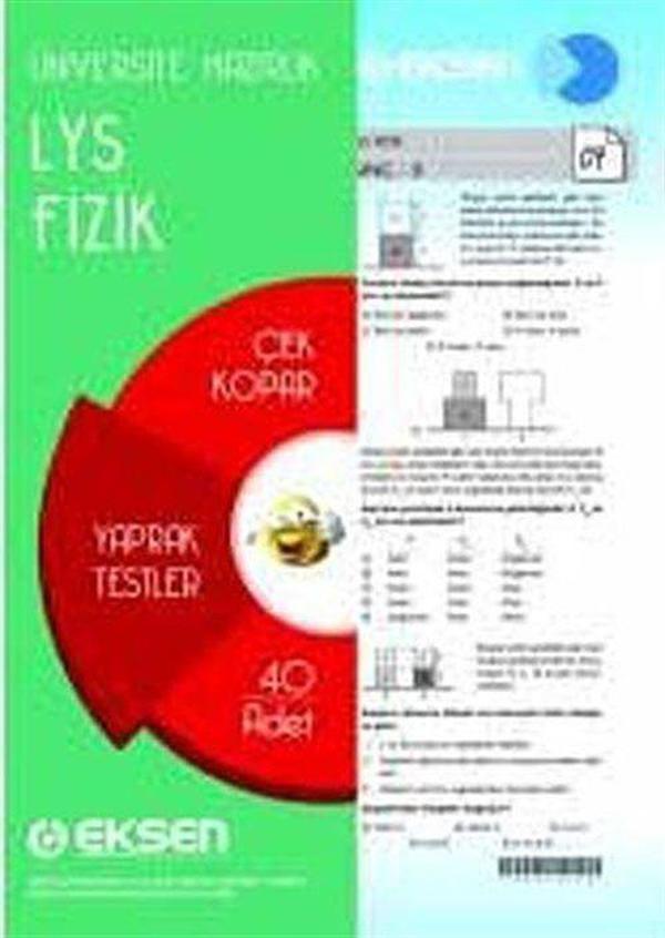 LYS Fizik Çek Kopar - Eksen Yayınları - Image 1