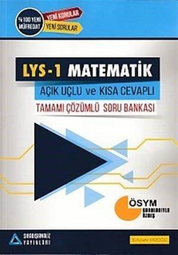 LYS 1 Matematik Açık Uçlu ve Kısa Cevaplı Tamamı Çözümlü Soru Bankası - Sıradışı Analiz Yayınları - Image 1