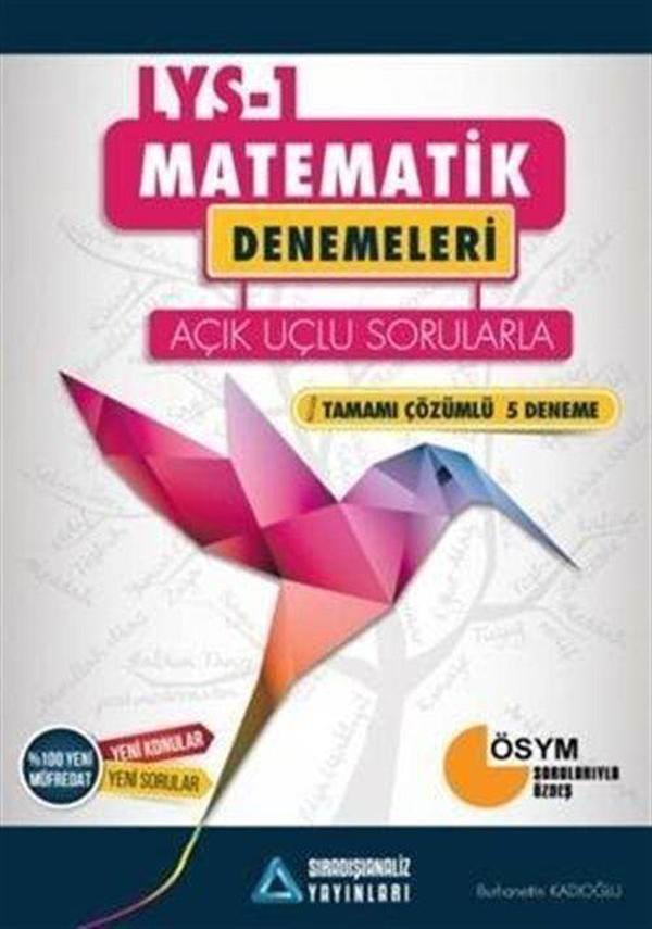 LYS 1 Matematik Tamamı Çözümlü 5 Deneme - Sıradışı Analiz Yayınları - Image 1