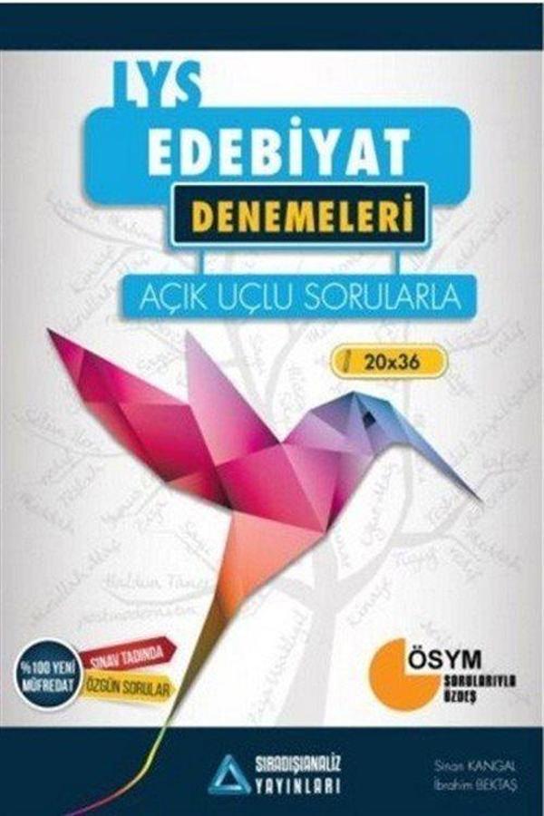 LYS Edebiyat Denemeleri Açık Uçlu Sorularla - Sıradışı Analiz Yayınları - Image 1