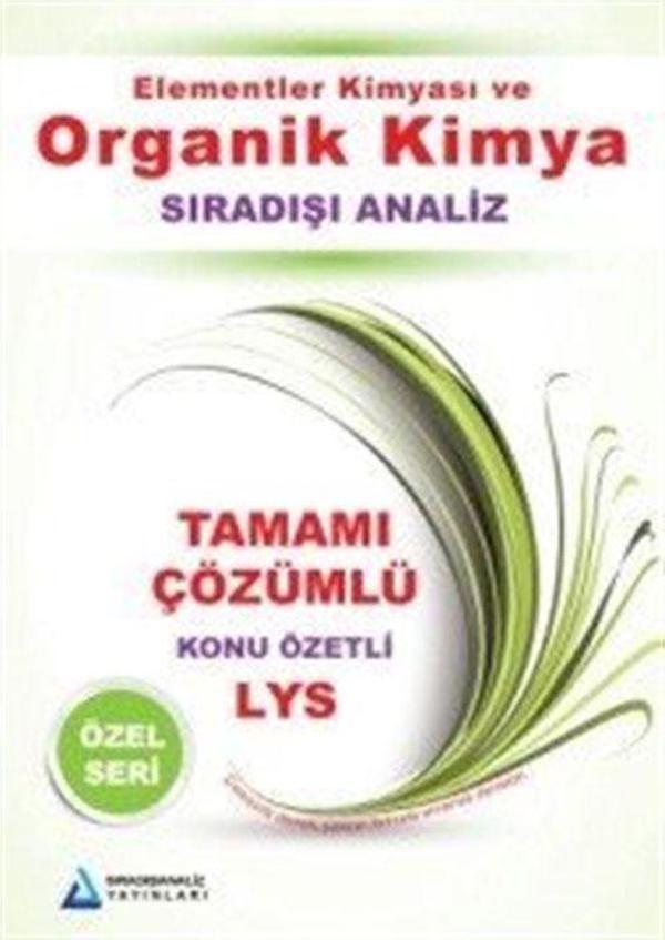 LYS Elementler Kimyası ve Organik Kimya Tamamı Çözümlü Konu Özetli Özel Seri - Sıradışı Analiz Yayınları - Image 1