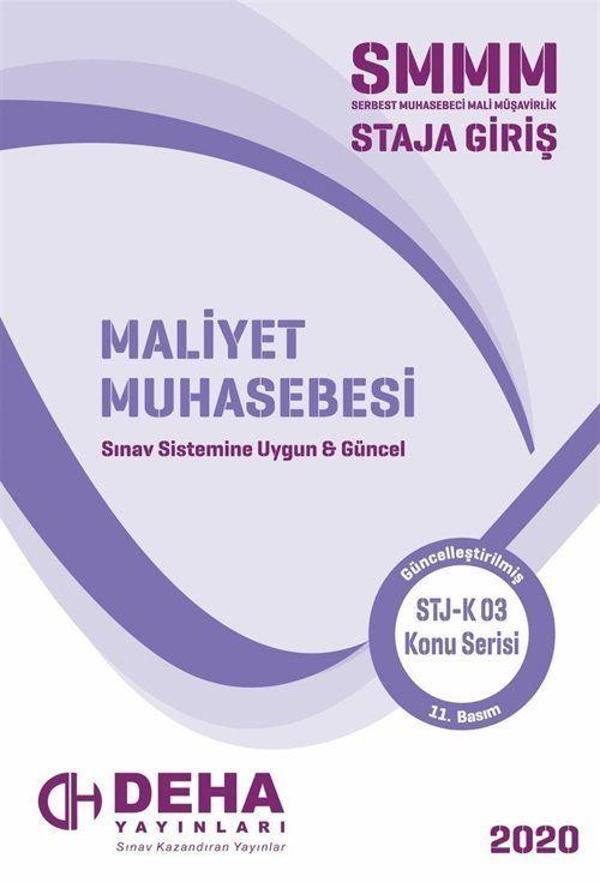 2020 Serbest Muhasebeci Mali Müşavirlik Staja Giriş - Maliyet Muhasebesi - Deha Yayıncılık - Image 1
