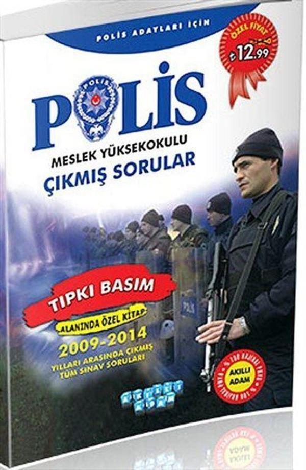 2014 Polis Meslek Yüksekokulu Çıkmış Sorular - Tıpkı Basım-Alanında Özel Kitap - Akıllı Adam - Image 1