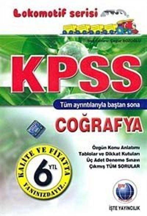 KPSS Lokomotif Serisi-5 / Coğrafya Konu Anlatımlı - İşte Yayıncılık - Image 1