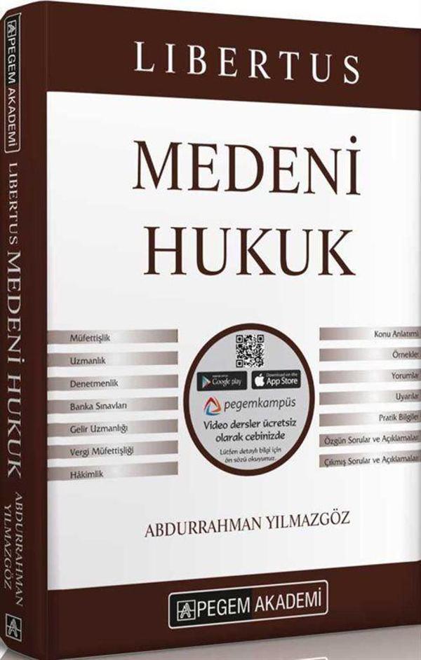 2019 KPSS A Grubu Libertus Medeni Hukuk Konu Anlatımı - Pegem Akademi Yayıncılık - Image 1