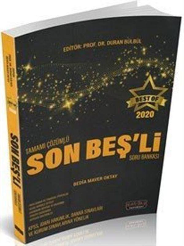 Best of Tamamı Çözümlü Son Beşli Soru Bakası - Savaş Yayınevi - Image 1