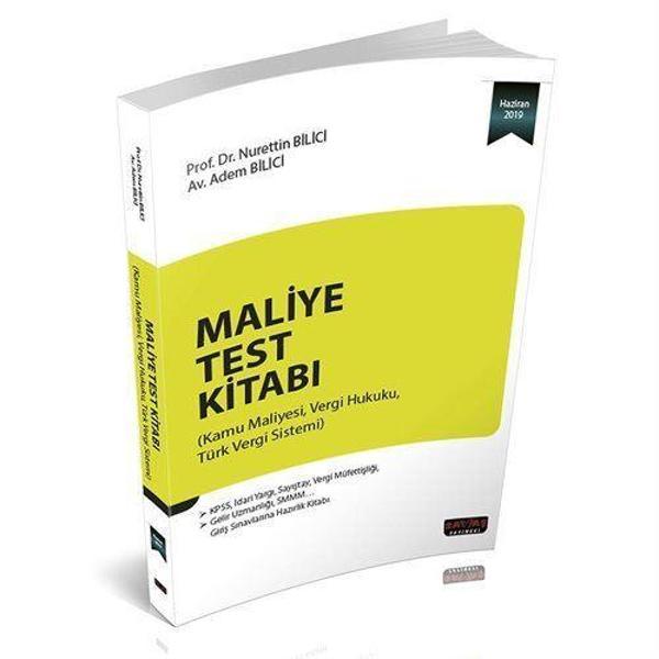 Maliye Test Kitabı - Savaş Yayınevi - Image 1