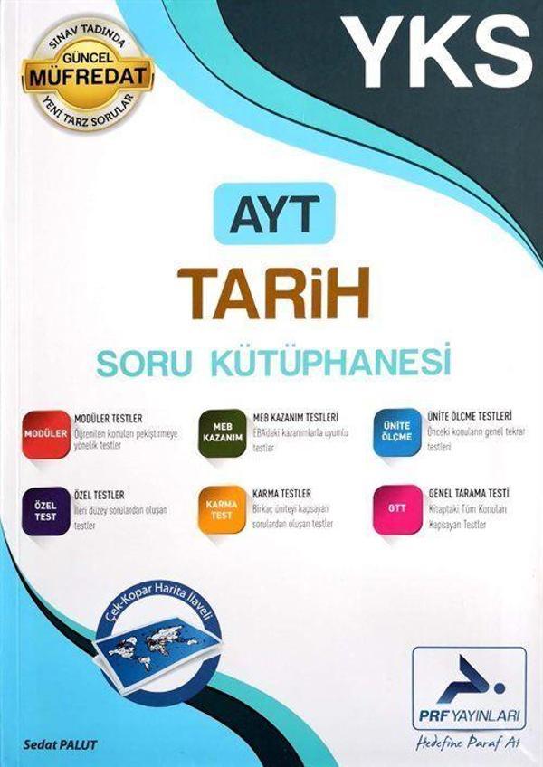 YKS AYT Tarih Soru Kütüphanesi - Prf Yayınları - Image 1
