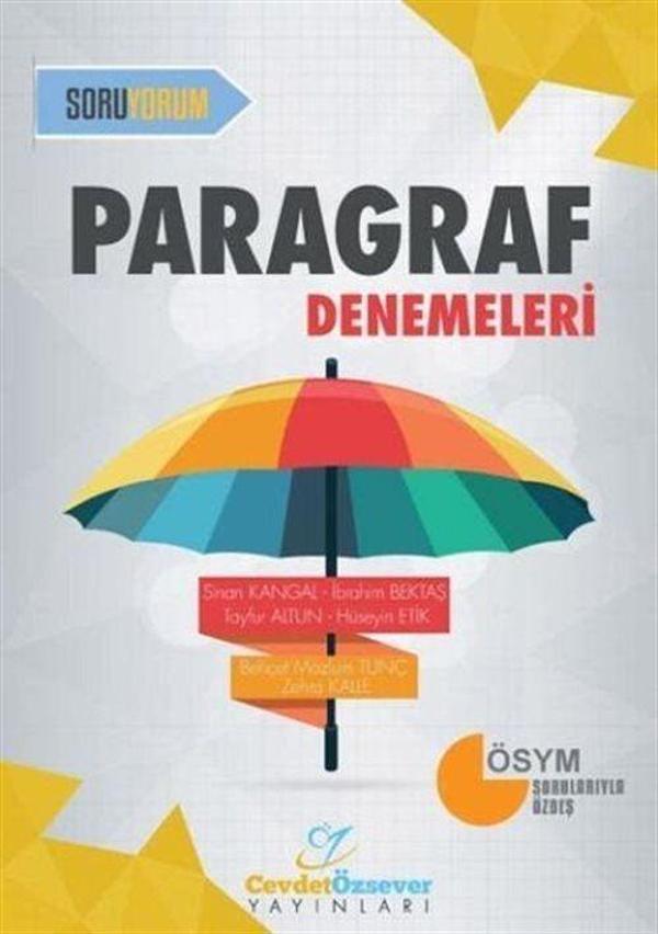 Cevdet Özsever Yayınları Paragraf Denemeleri - Cevdet Özsever Yayınları - Image 1