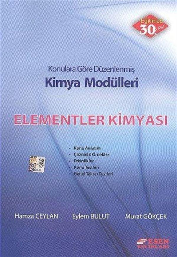 Elementler Kimyası / Konularına Göre Düzenlenmiş Kimya Modülleri - Esen Yayıncılık - Eğitim - Image 1