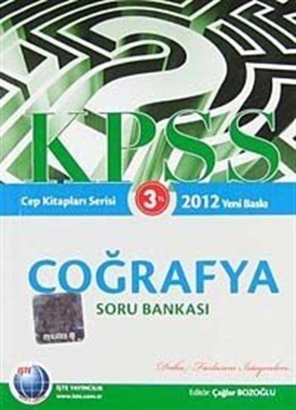 2012 KPSS Coğrafya Soru Bankası / Cep Kitapları Serisi - İşte Yayıncılık - Image 1