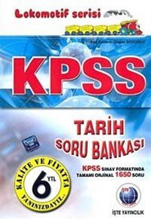 KPSS Lokomotif Serisi-2 / Tarih Soru Bankası - İşte Yayıncılık - Image 1
