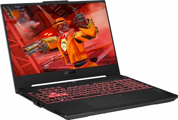Asus Tuf Gaming F15 i7 13620H 96GB RAM 2TB SSD RTX4050/6GB 144Hz 15.6" FHD FDOS LP261 & PER4 Çanta - Image 1