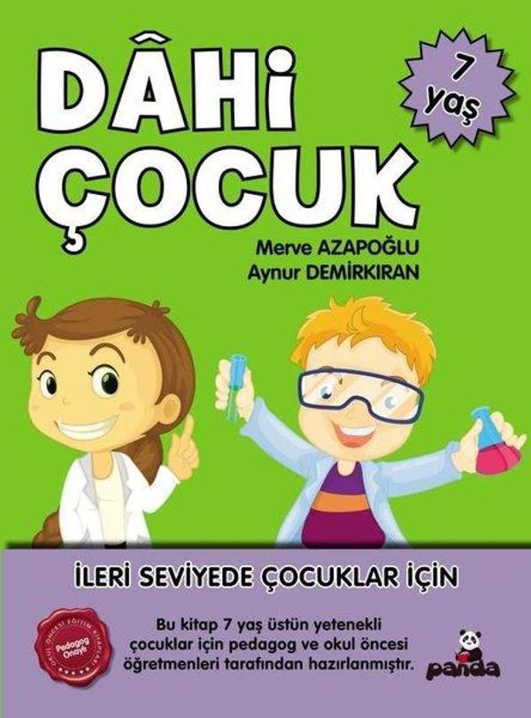 Dahi Çocuk 7 Yaş - İleri Seviyede Çocuklar için - Panda - Image 1