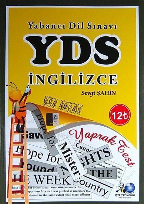 YDS İngilizce Yaprak Test - İşte Yayıncılık - Image 1
