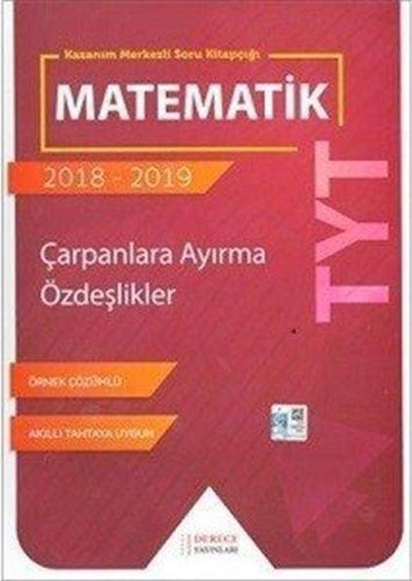 TYT Matematik Çarpanlara Ayırma Özdeşlikler - Derece Yayınları - Image 1
