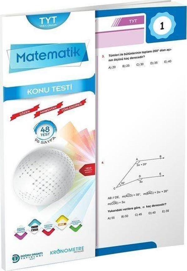 TYT Matematik Konu Testi - Doğru Orantı Yayınları - Image 1
