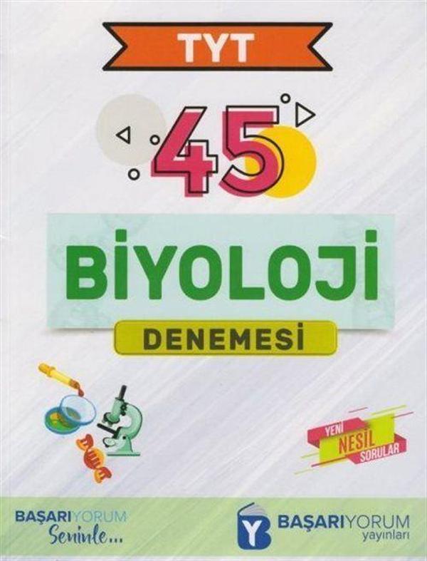 TYT Biyoloji 45 Denemesi - Başarıyorum Yayınları - Image 1