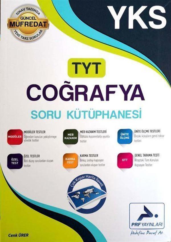 YKS TYT Coğrafya Soru Kütüphanesi - Prf Yayınları - Image 1