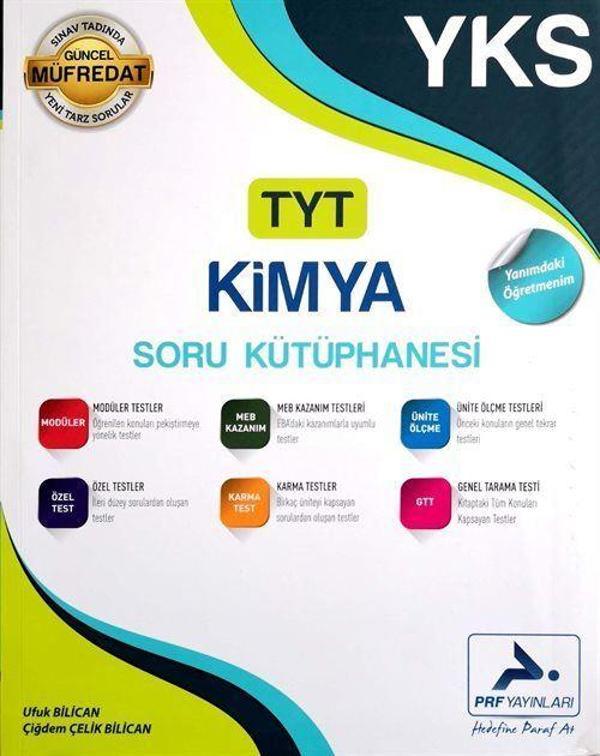 YKS TYT Kimya Soru Kütüphanesi - Prf Yayınları - Image 1