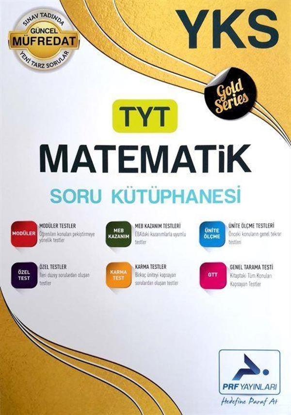 YKS TYT Matematik Soru Kütüphanesi (Gold Series) - Prf Yayınları - Image 1