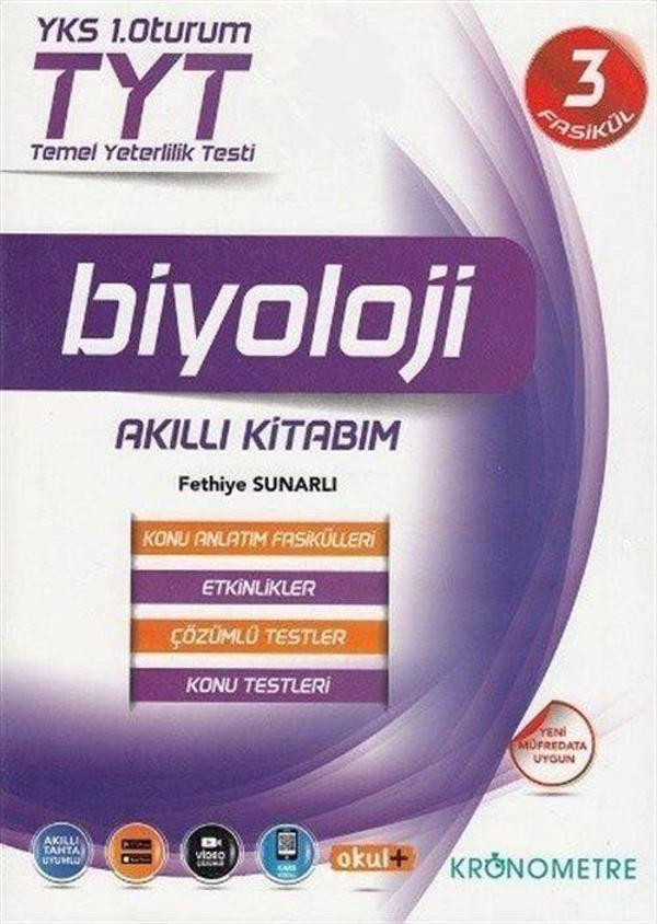 TYT Biyoloji Akıllı Kitabım Konu Anlatım Fasikülleri 3 Kitap - Kronometre Yayınları - Image 1