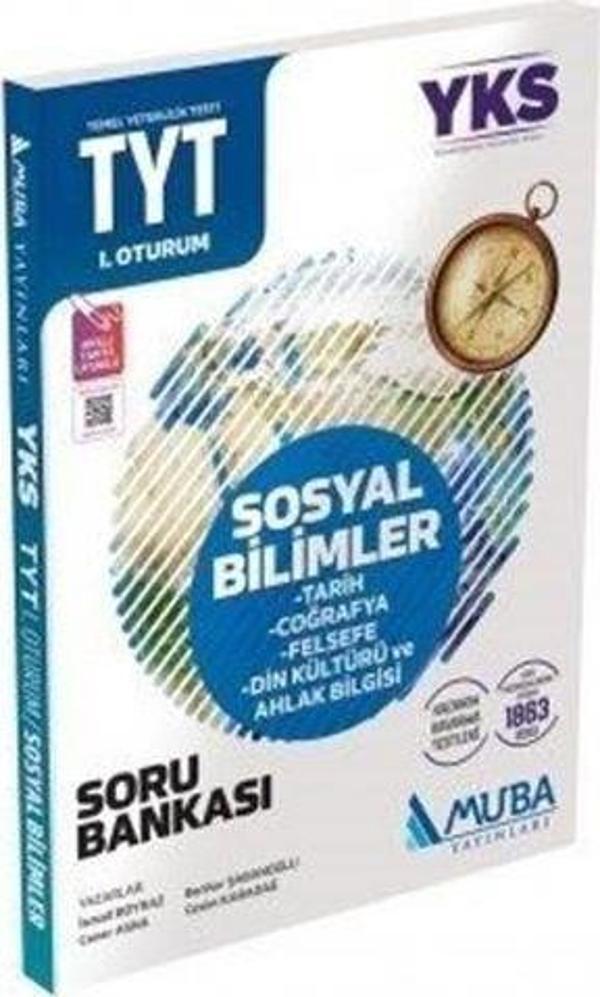 YKS TYT 1. Oturum Sosyal Bilimler Soru Bankası (2708) - Muba Yayınları - Image 1