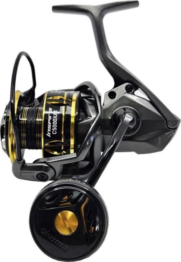 Okuma Inspira ISX-C5000XA1 Gunsmoke 8+1BB Olta Makinesi - Image 1